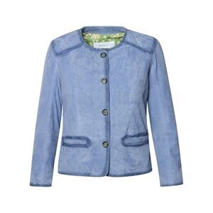 Bully Light Blue Leather Jacket Women
